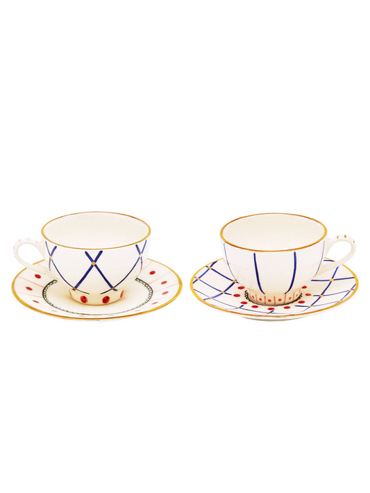 Set of two tea cups