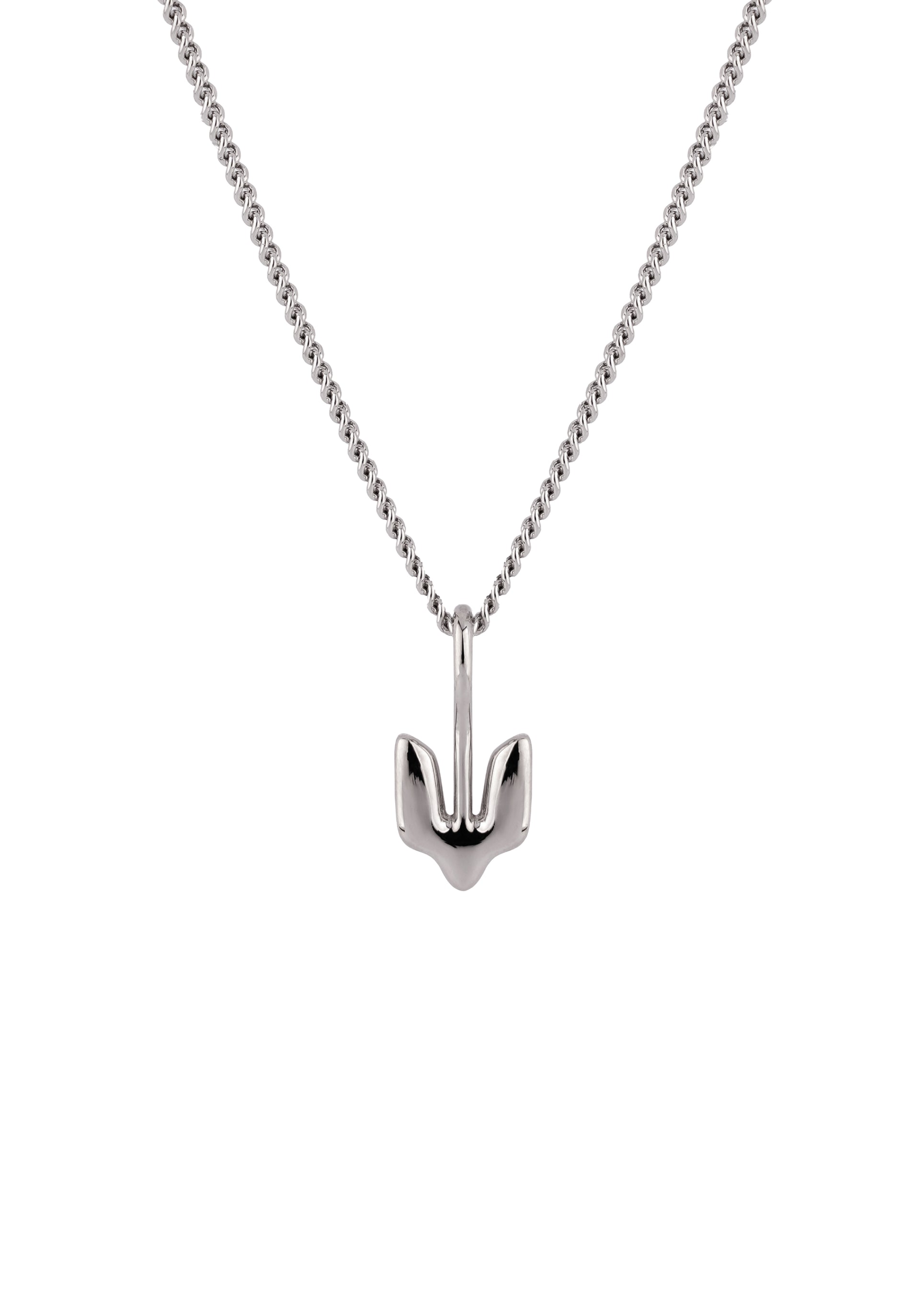Silver Pendant Trident for children