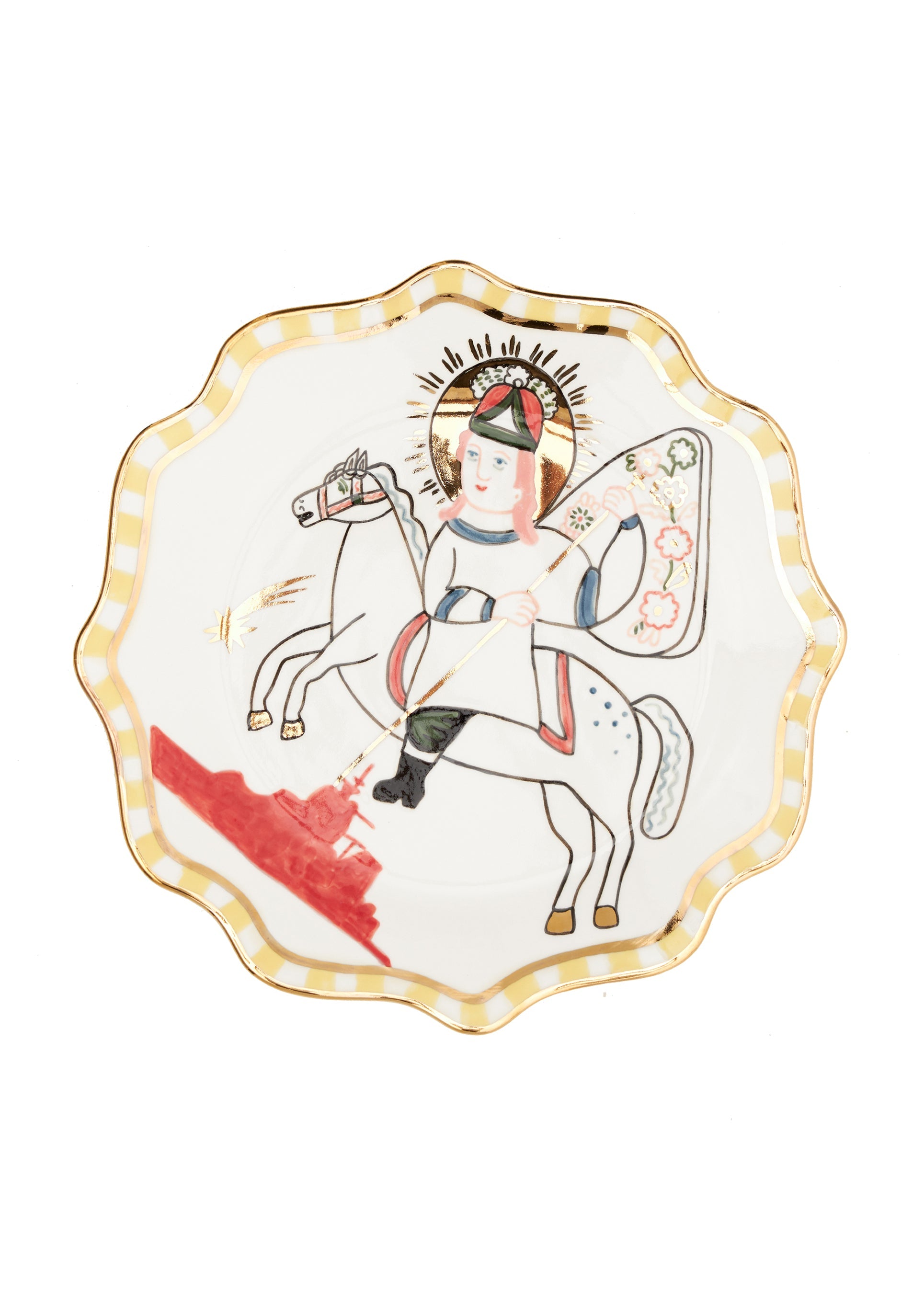 Freedom square Plate with St.George