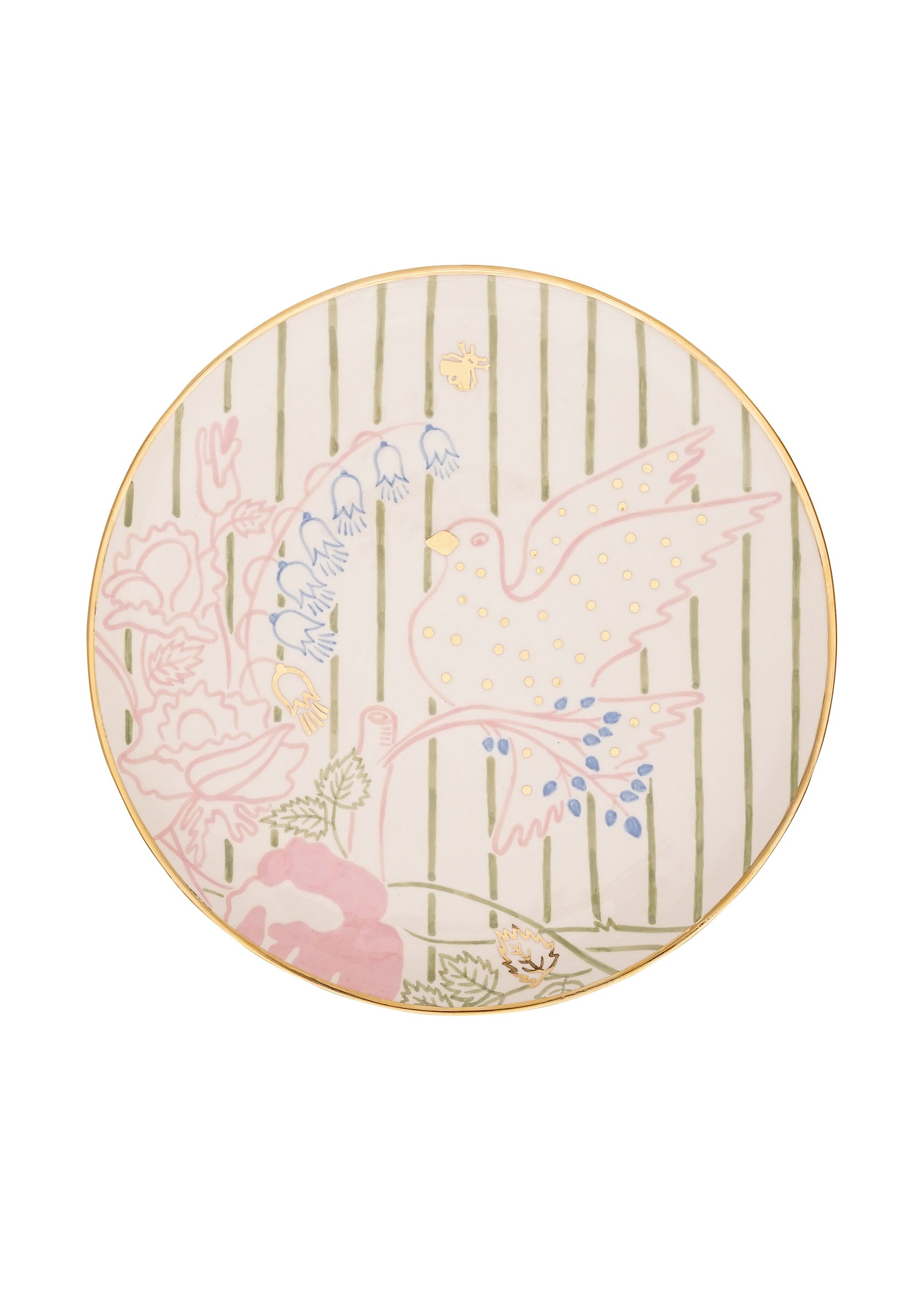 Dove Round Plate 32 cm