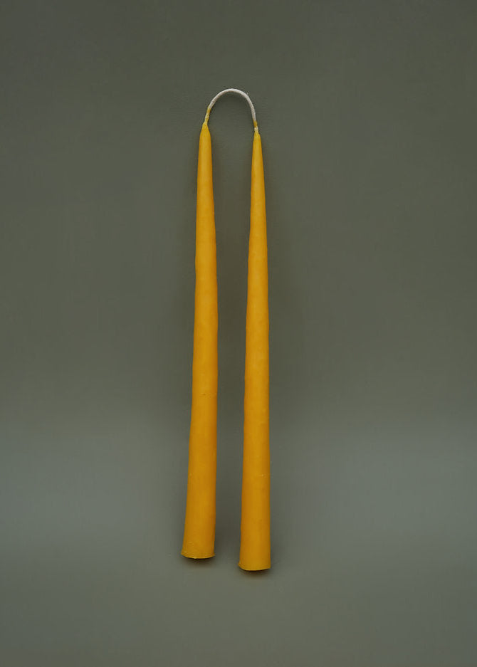 “Poured” Small Candle (pair)
