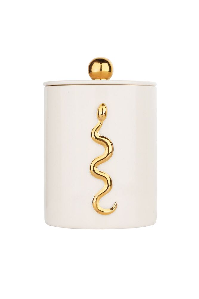 Serpent Glass Candle Milk