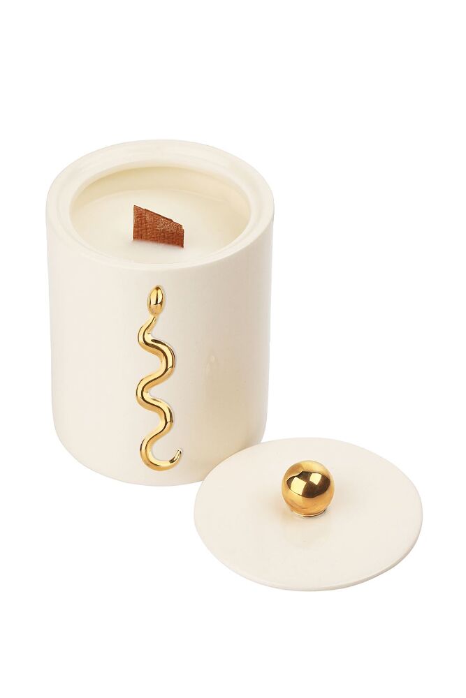 Serpent Glass Candle Milk