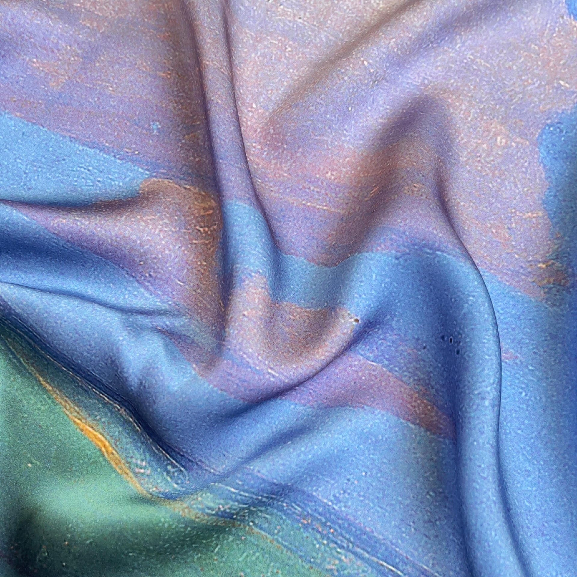 Silk scarf "Cloud"