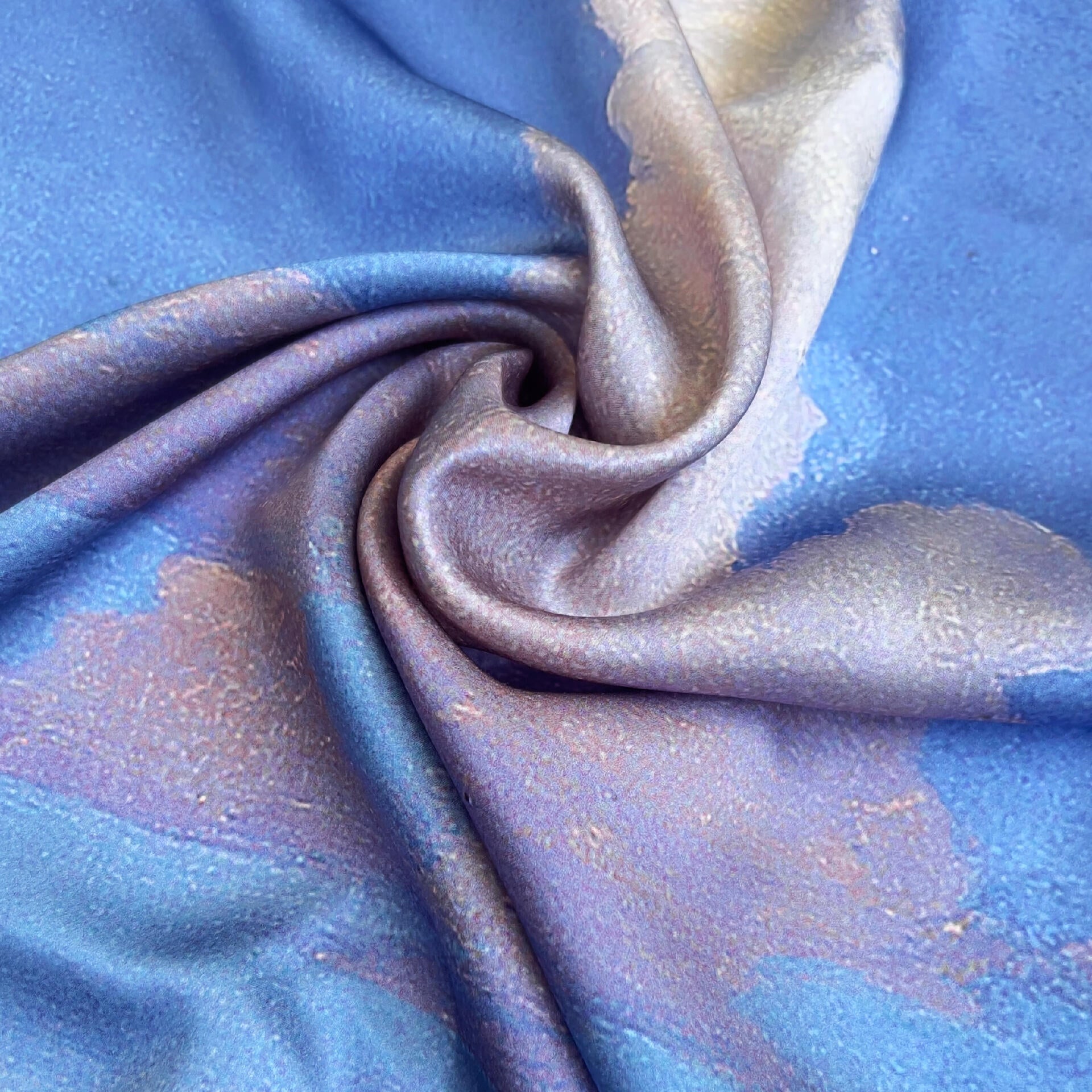Silk scarf "Cloud"