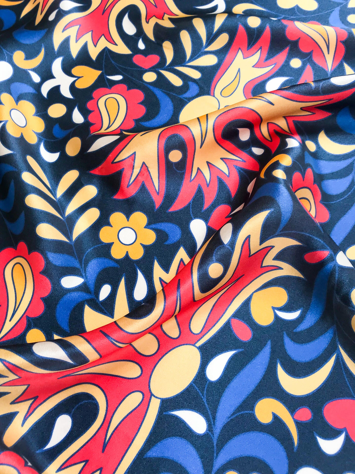 Silk scarf "Ai-Petri": The Crimean Collection