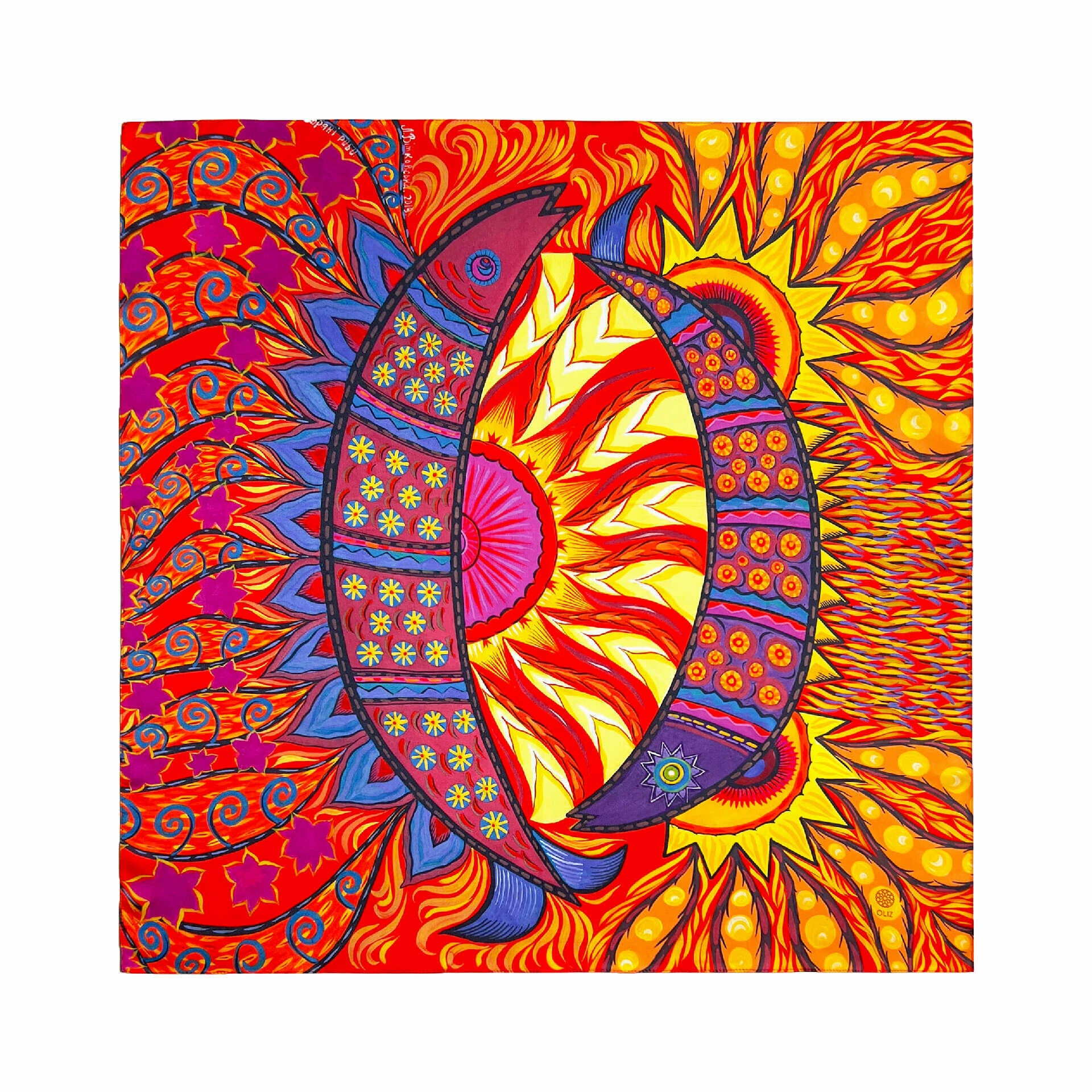 Scarf "Fish"