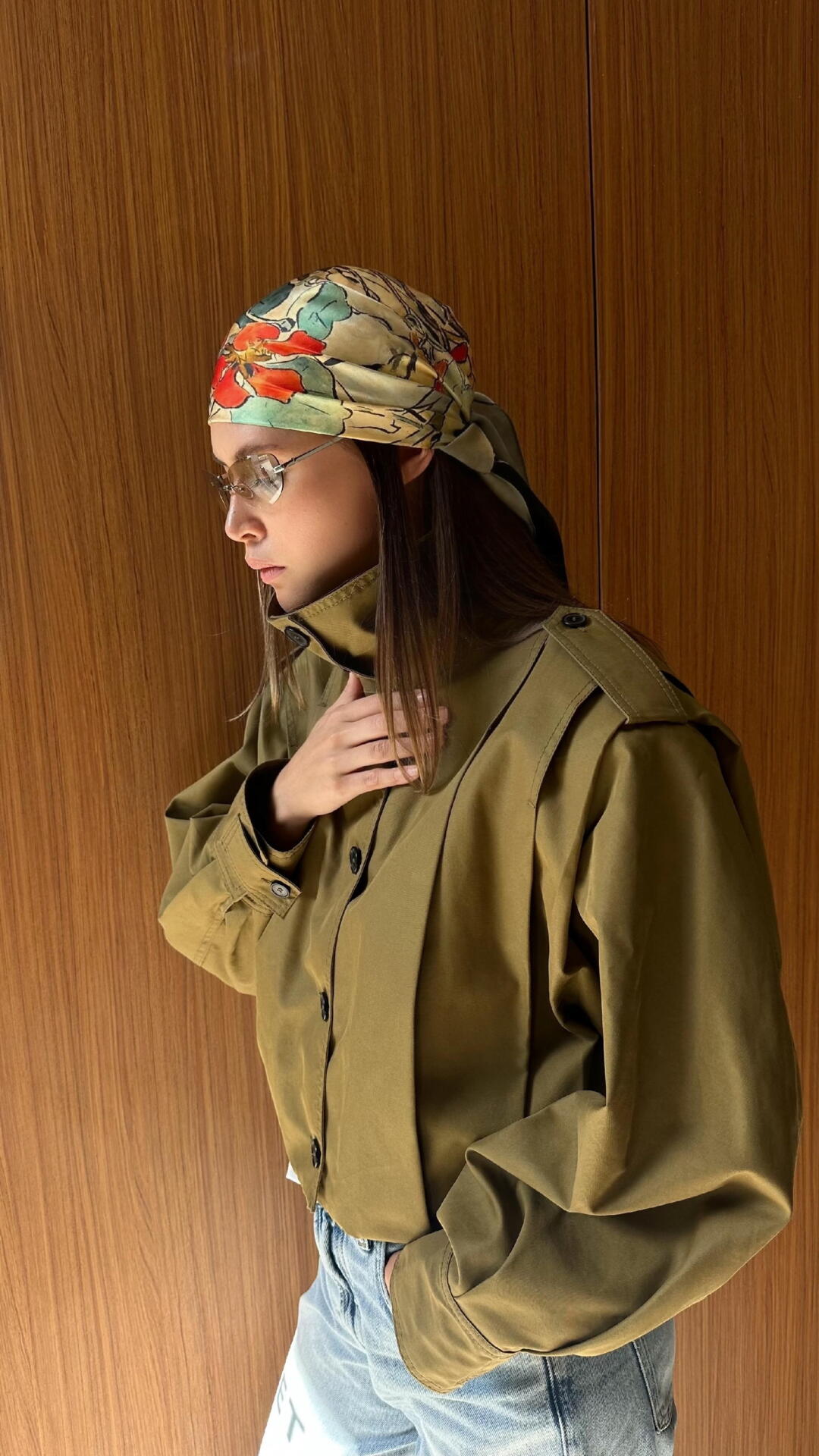Silk scarf "Krasolia"