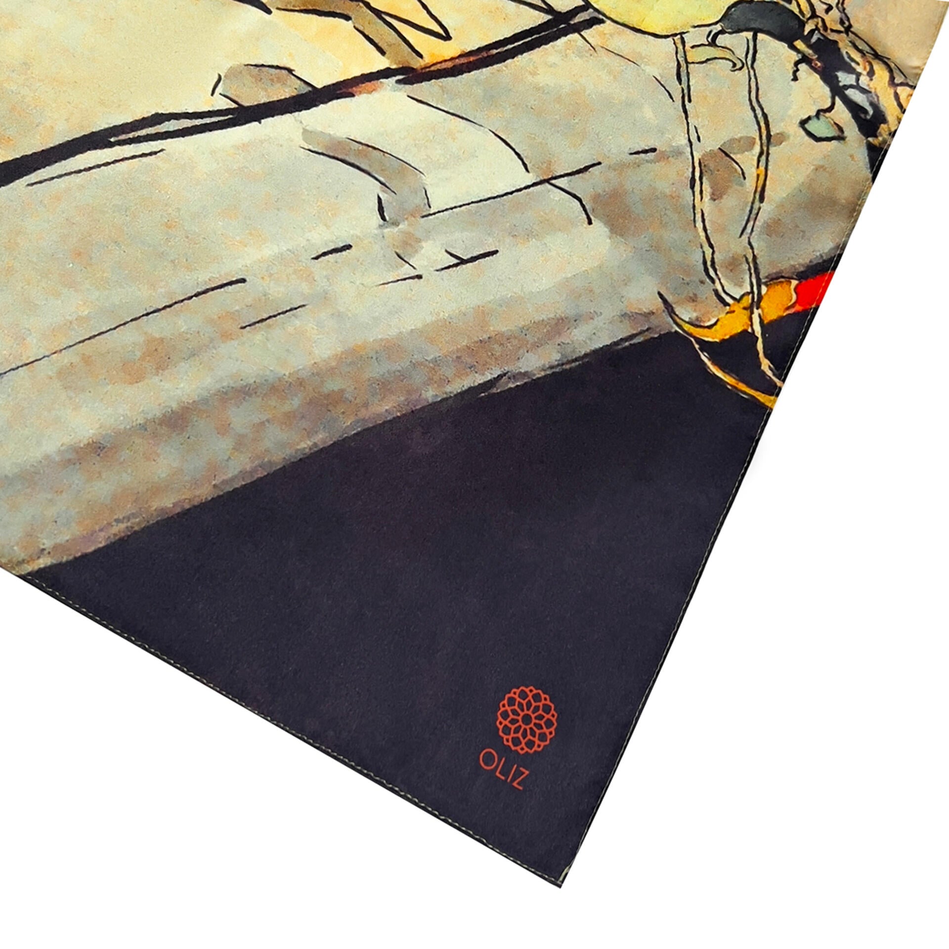 Silk scarf "Krasolia"