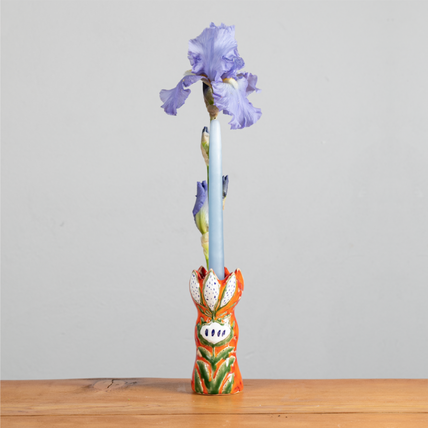 Candleholder «Sun rue flower»