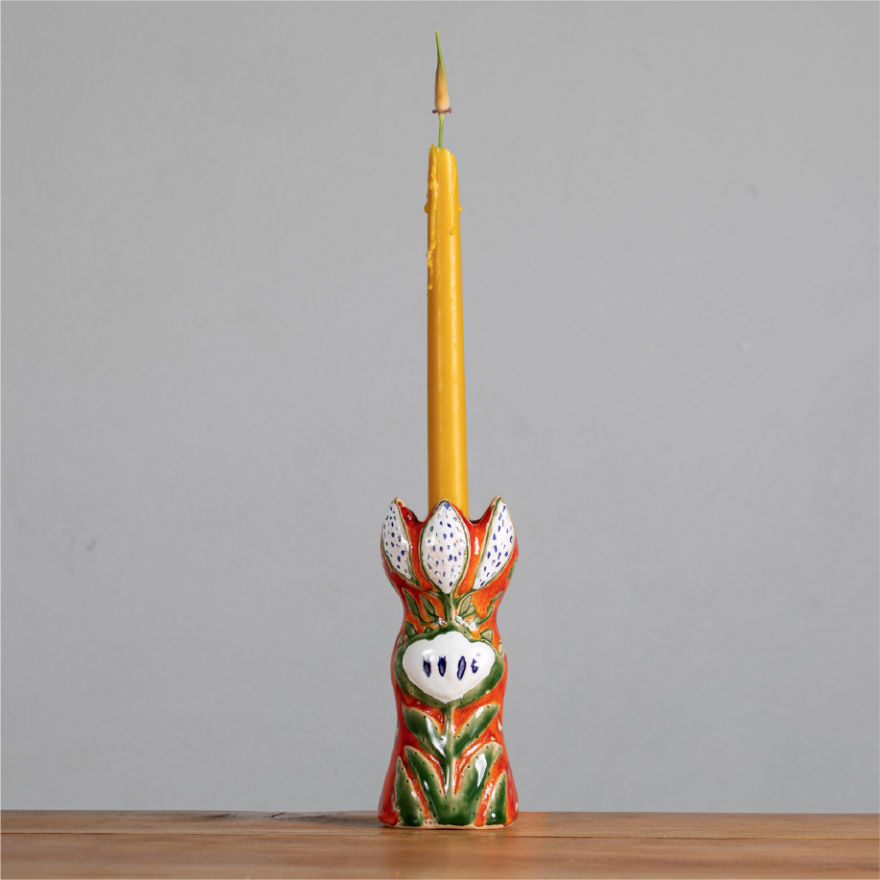 Candleholder «Sun rue flower»