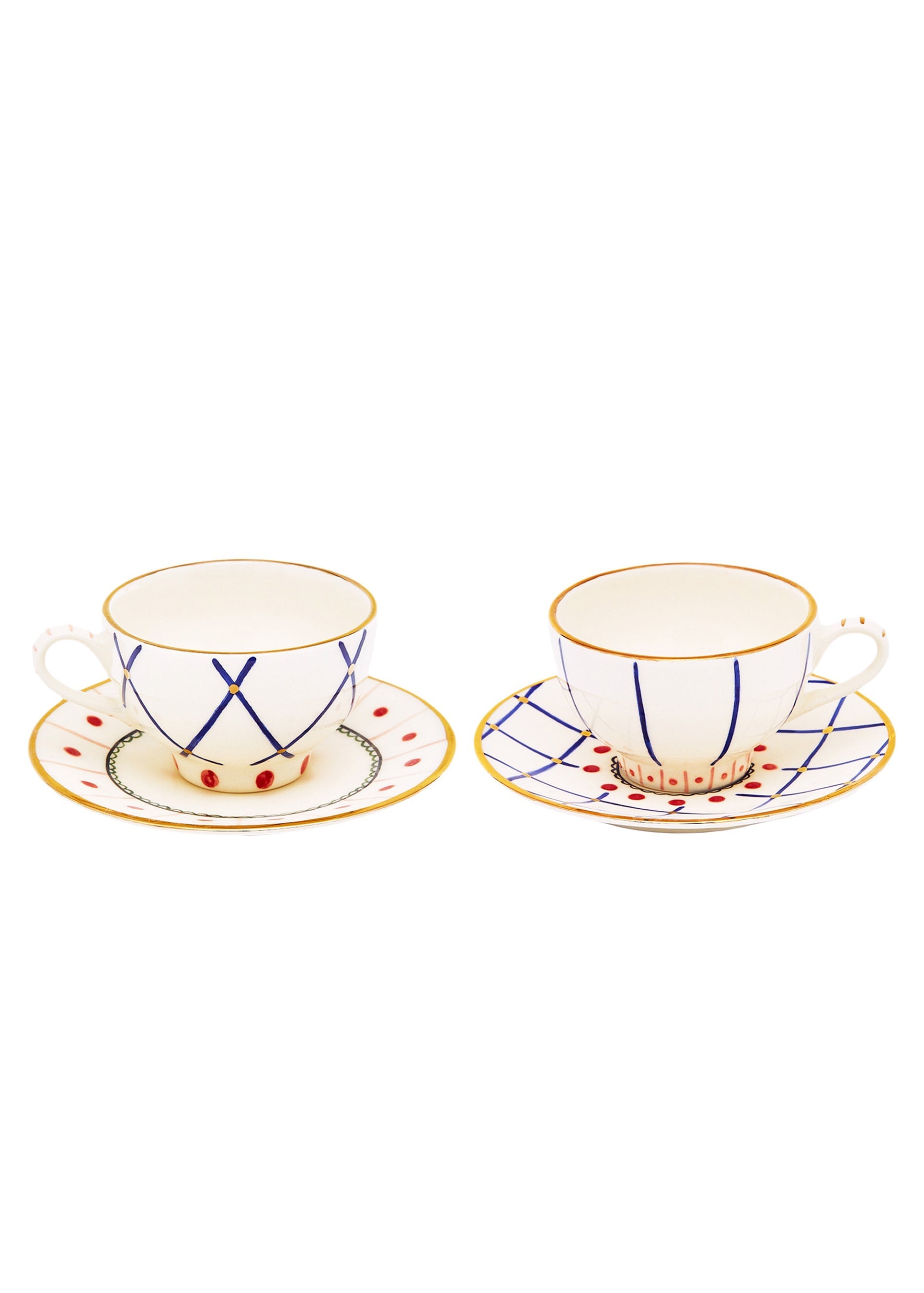 Set of two tea cups Easter