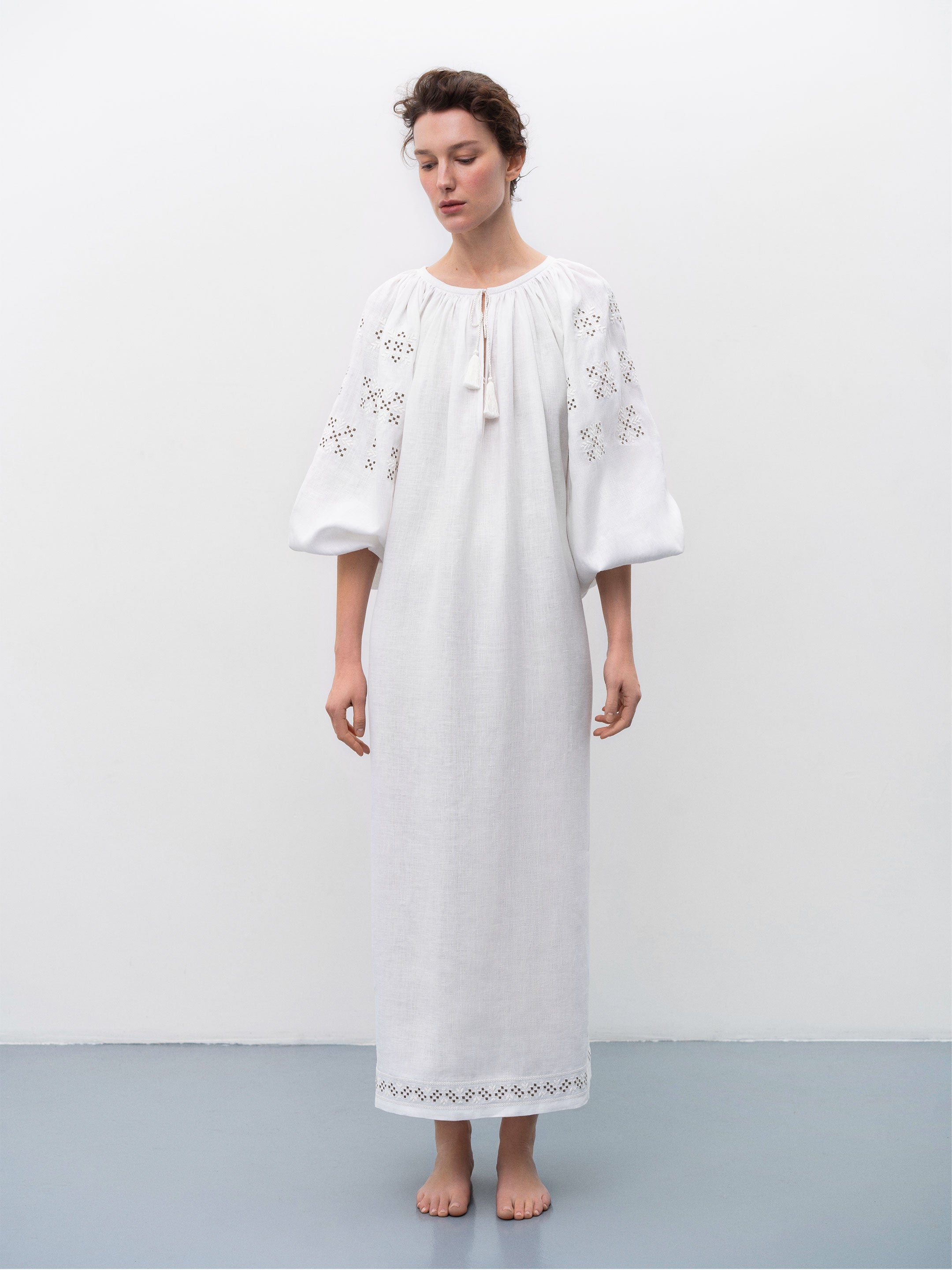 Long embroidered shirt Skoropadska