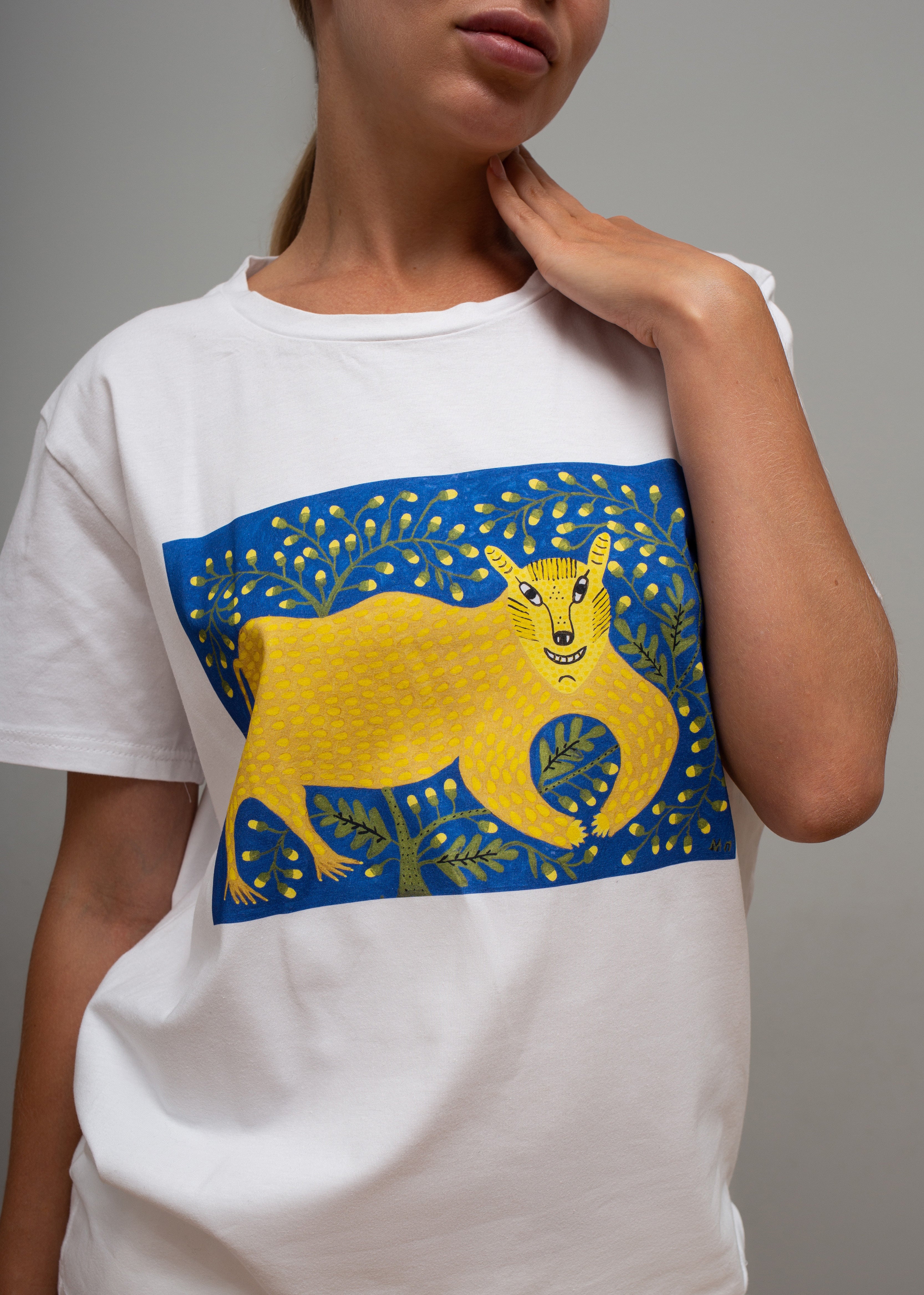 T-shirt "The Young Lion Cub Breaks the Oak and Rejoices. 1989”