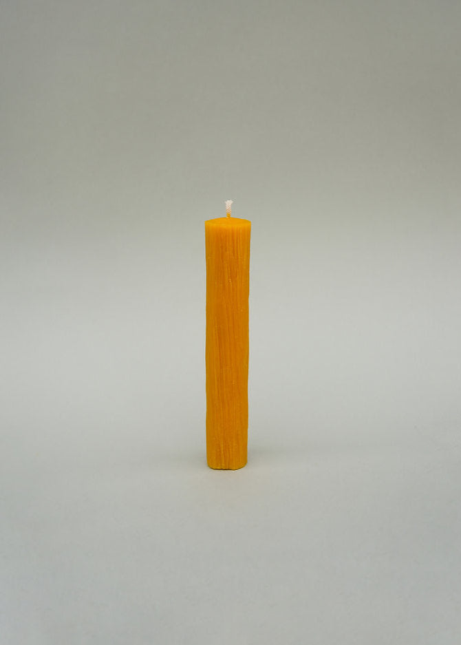 Small Tree-Texture Beeswax Candle