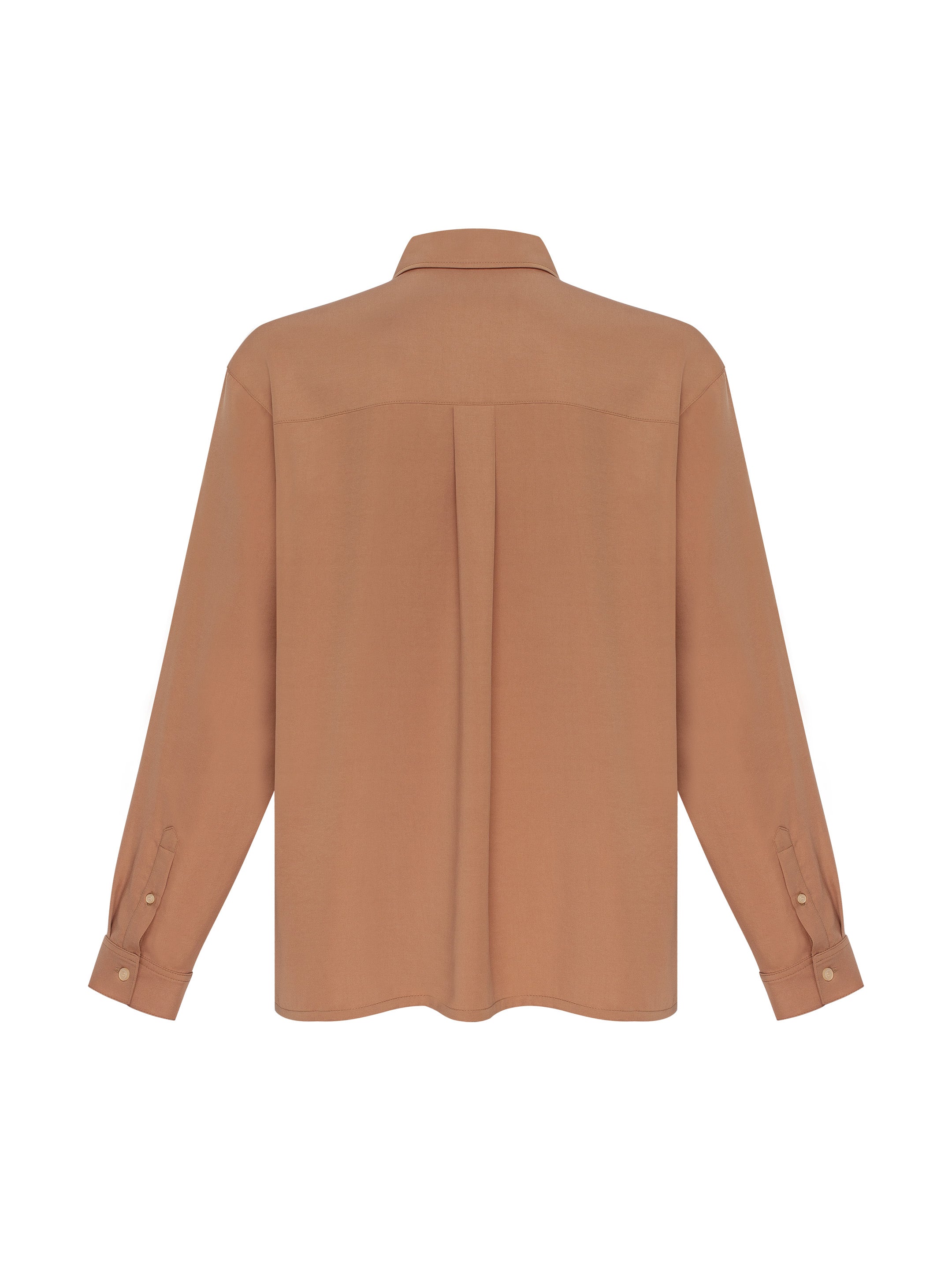 Light Embroidered Shirt "Khvylia sandy"