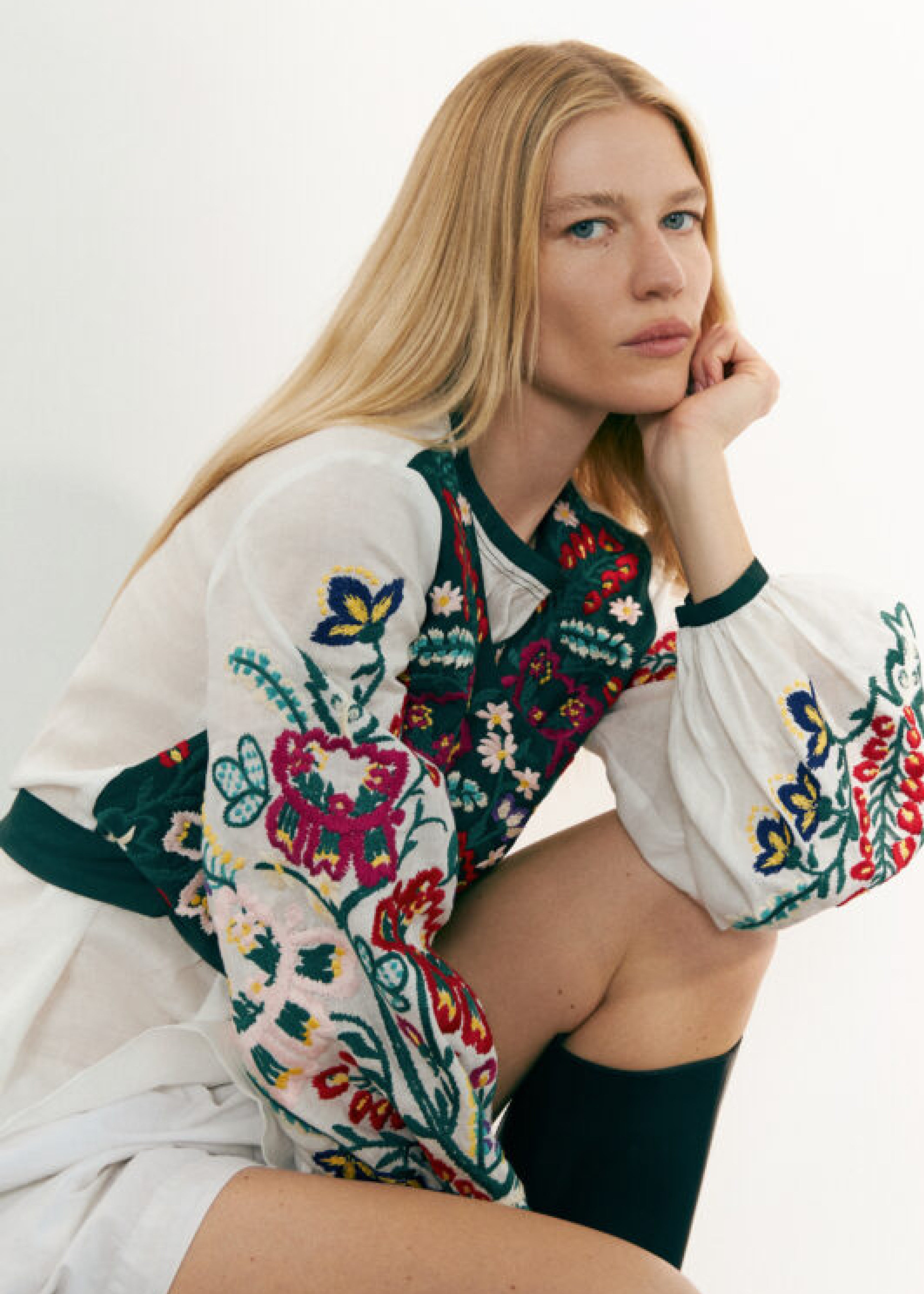 Women’s shirt with embroidery “Оpillia”