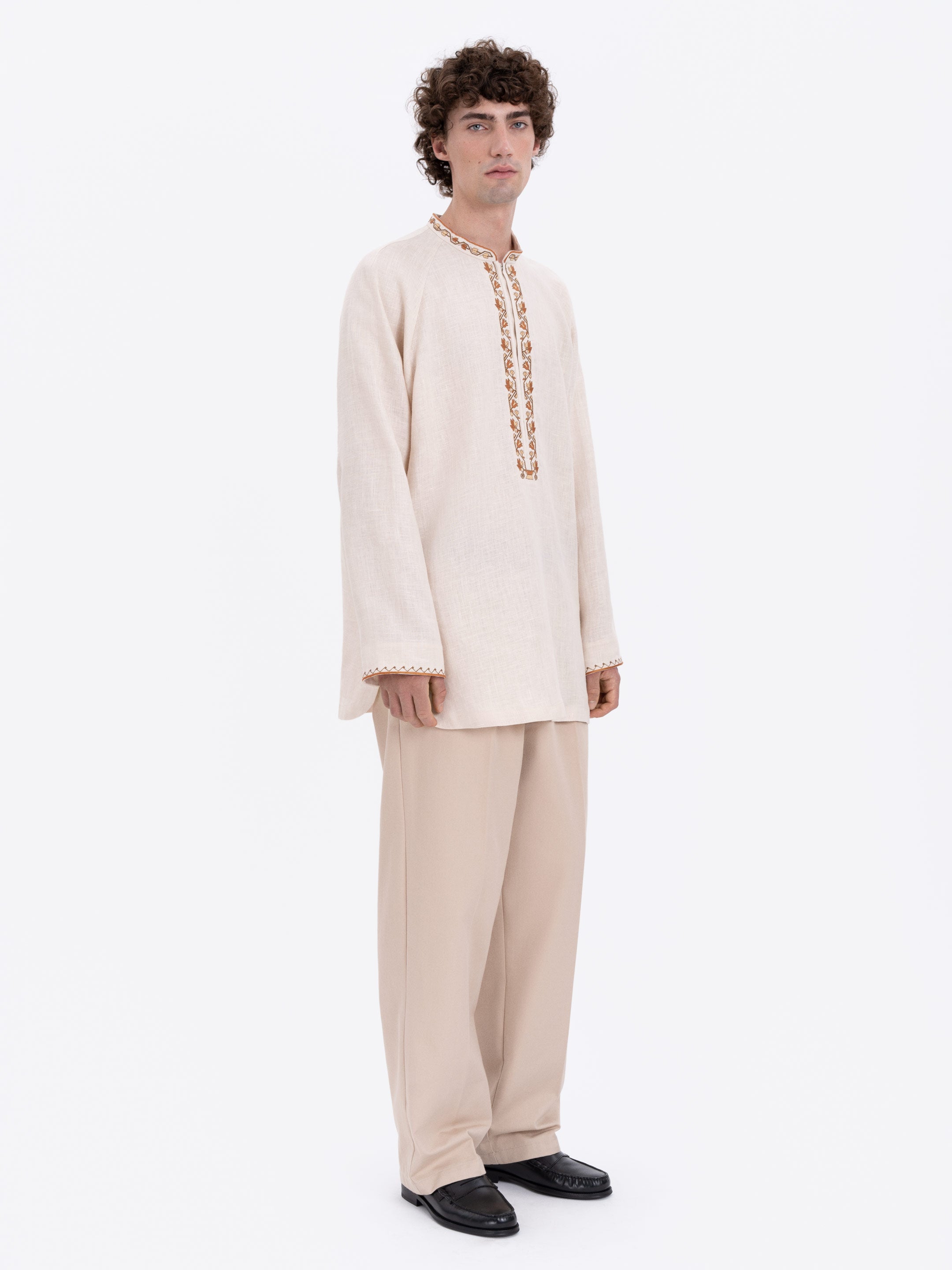 Men's embroidered shirt "Kolmek"