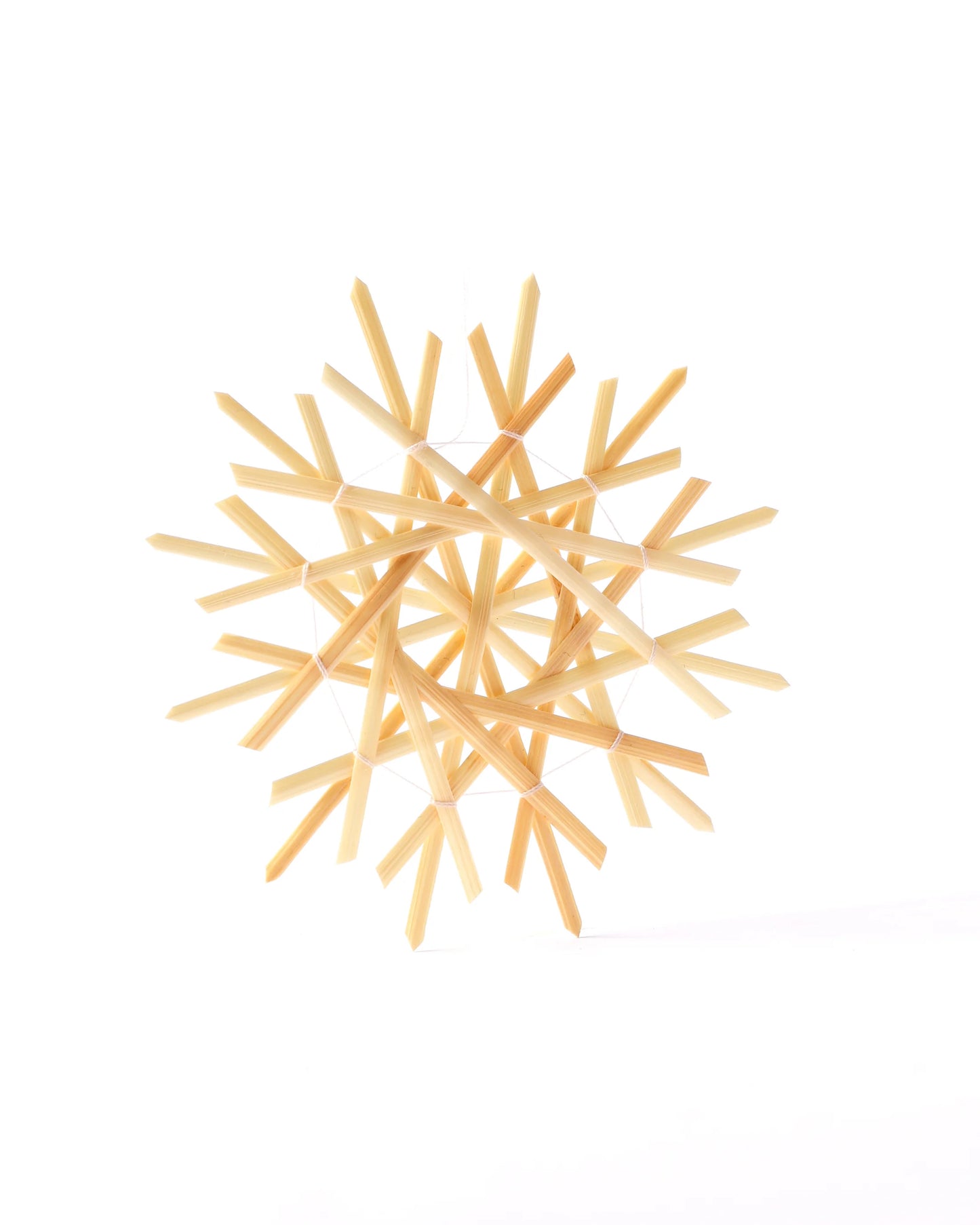 Ornaments "Wheat snowflake" (two sizes)