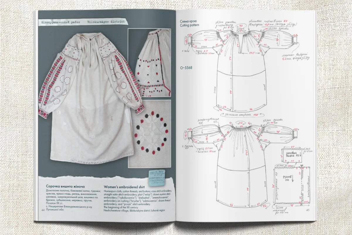 Embroidered shirts of the Luhansk region