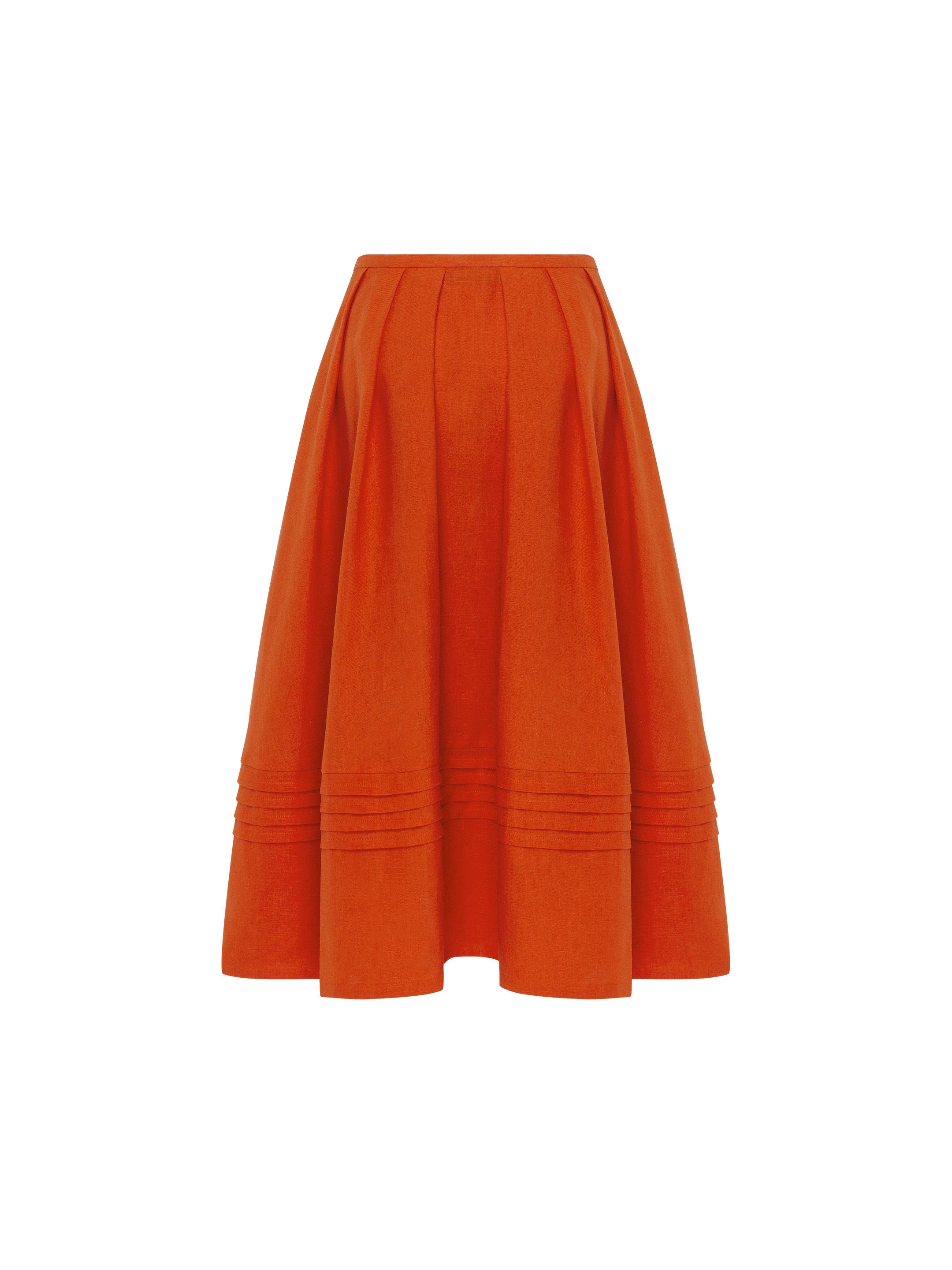 Linen embroidered skirt  “Burshtyn”