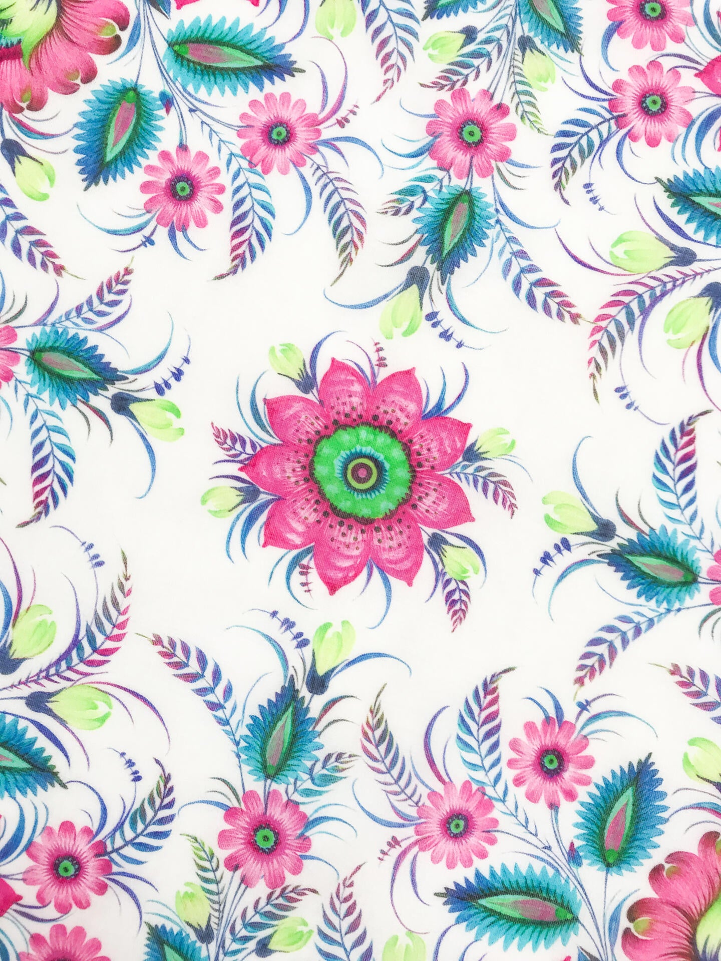 Cotton scarf "Dawn"