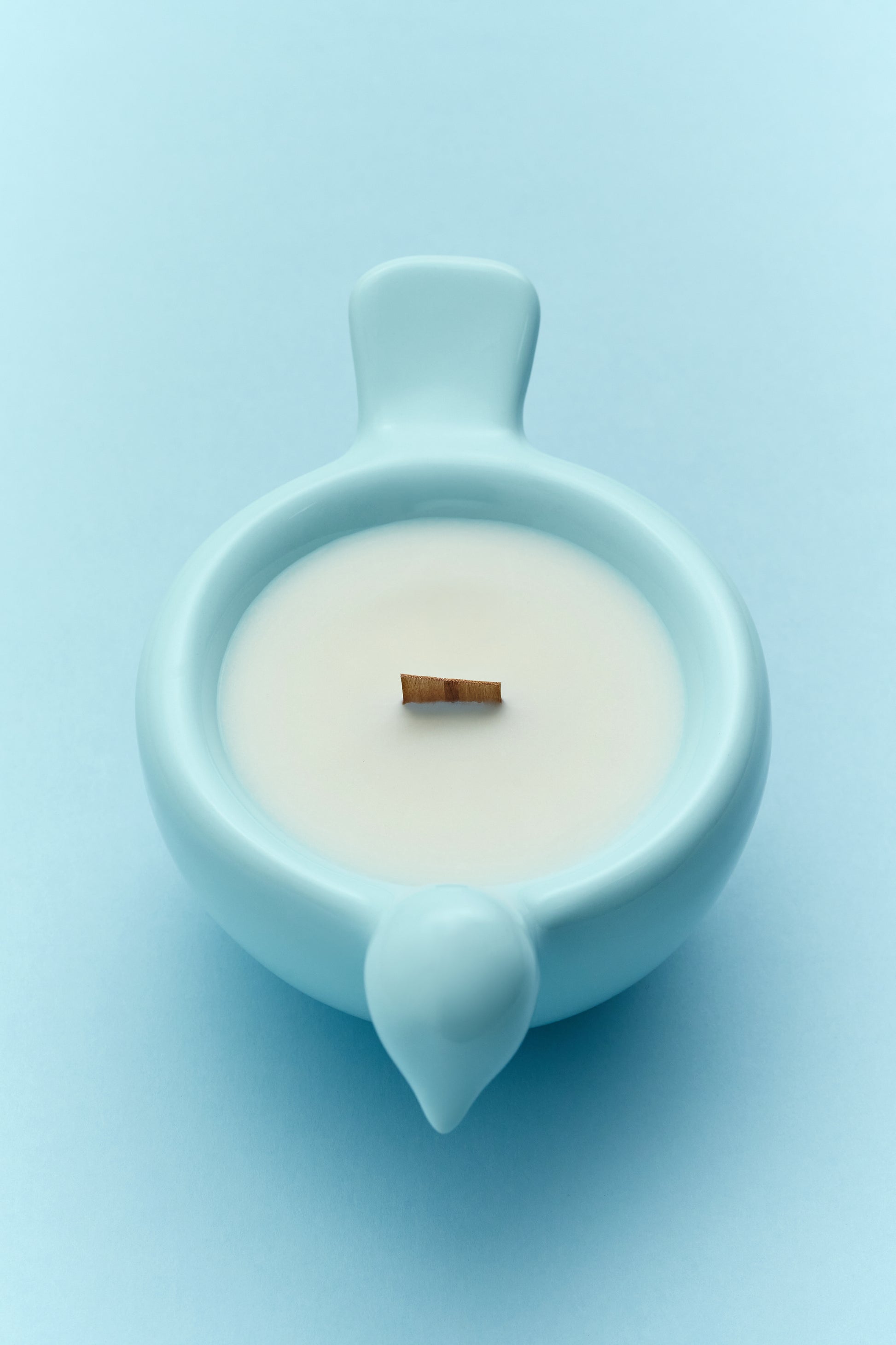 Bird Candle Periwinkle