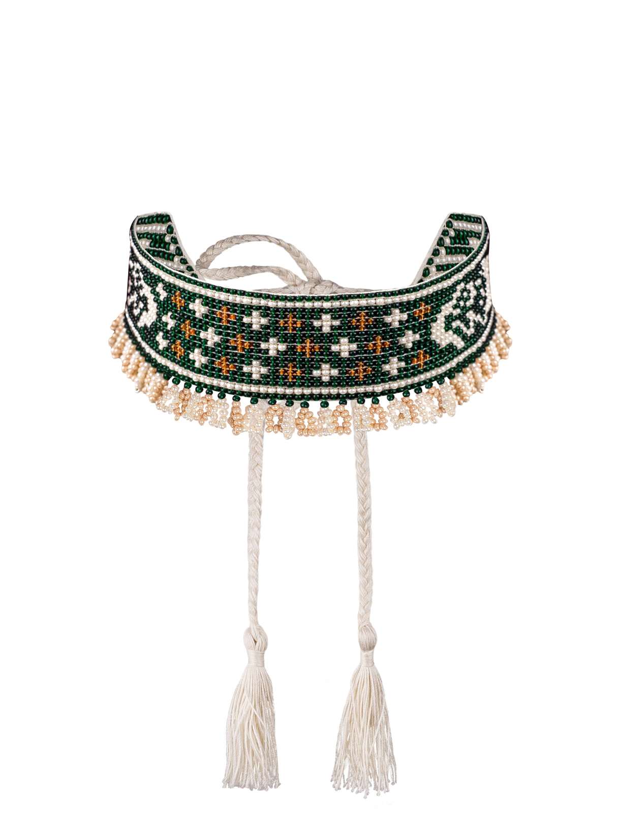 Mermaid Beaded Herdan (Choker)