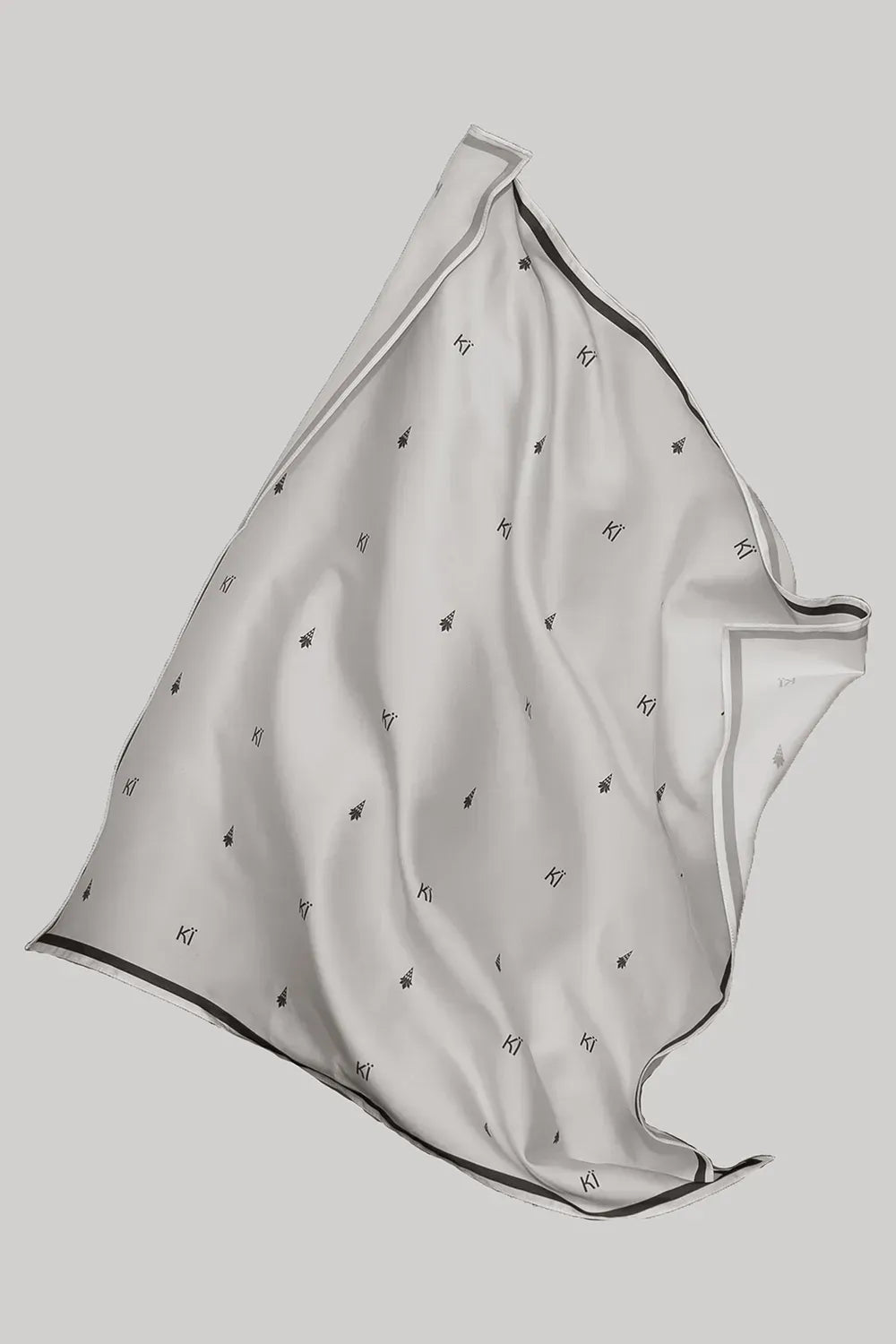 "My Kyiv. КЇ" Scarf (Minimalist/White)