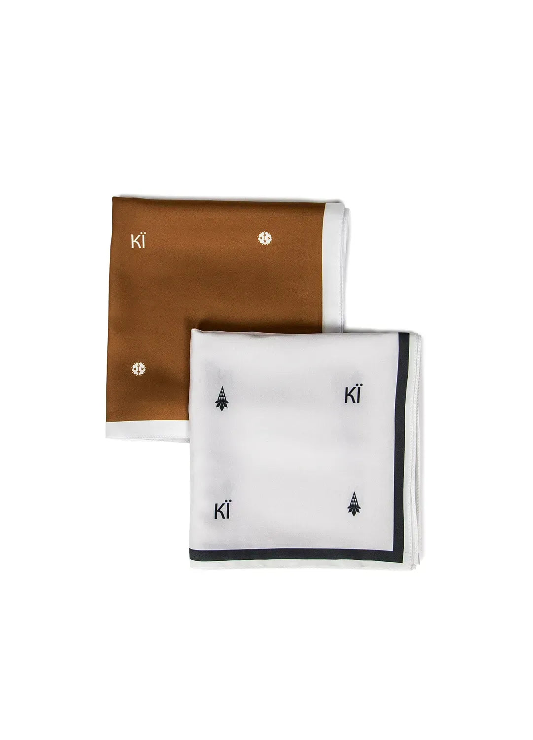 "My Kyiv. КЇ" Scarf (Minimalist/White)