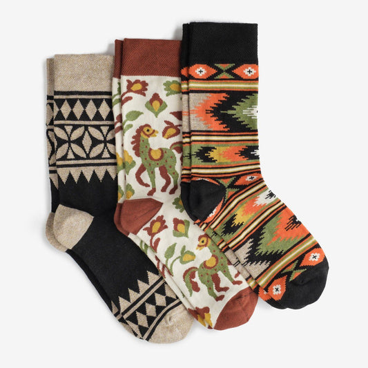 Socks "Hutsulia" set of 3