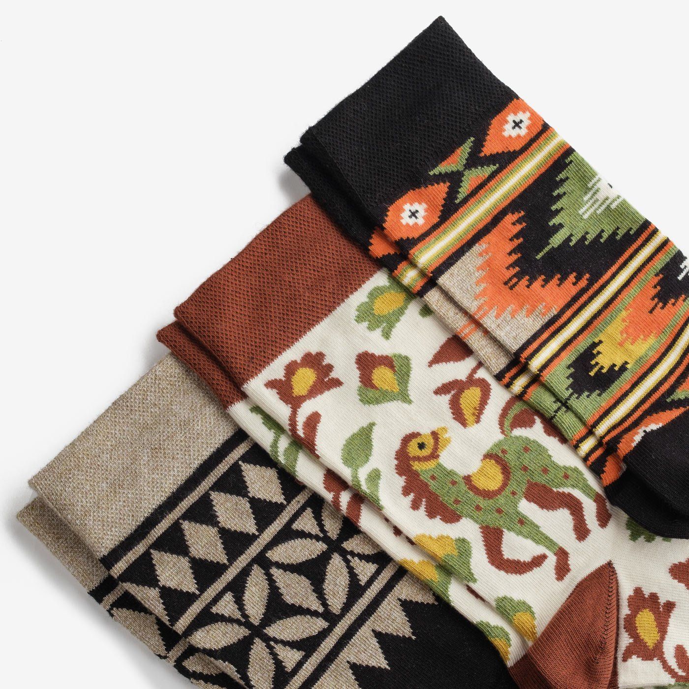 Socks "Hutsulia" set of 3