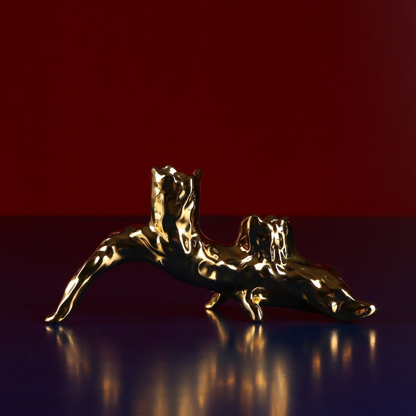 Candlestick "Snag" vintage gold S