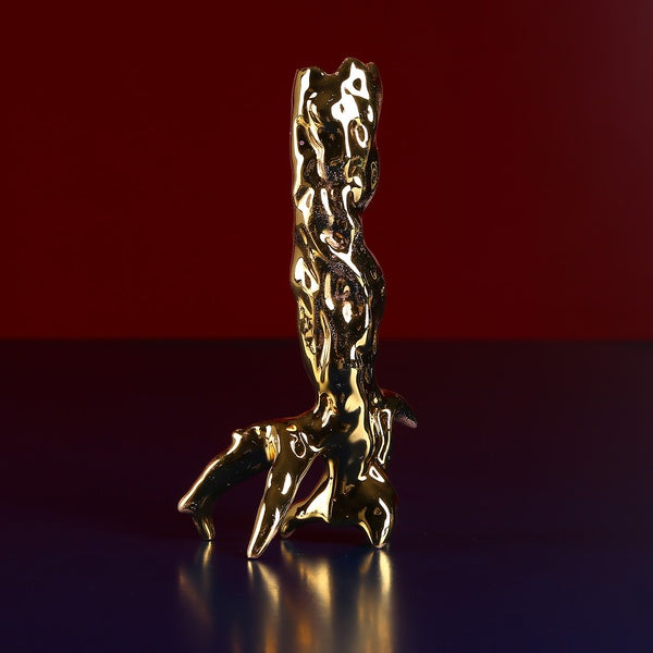 Candlestick "Branch" vintage gold S