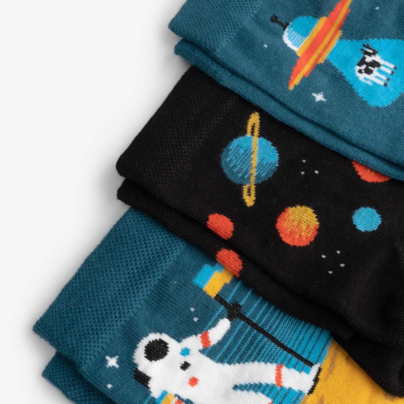 Kids socks set "Space Oddity"