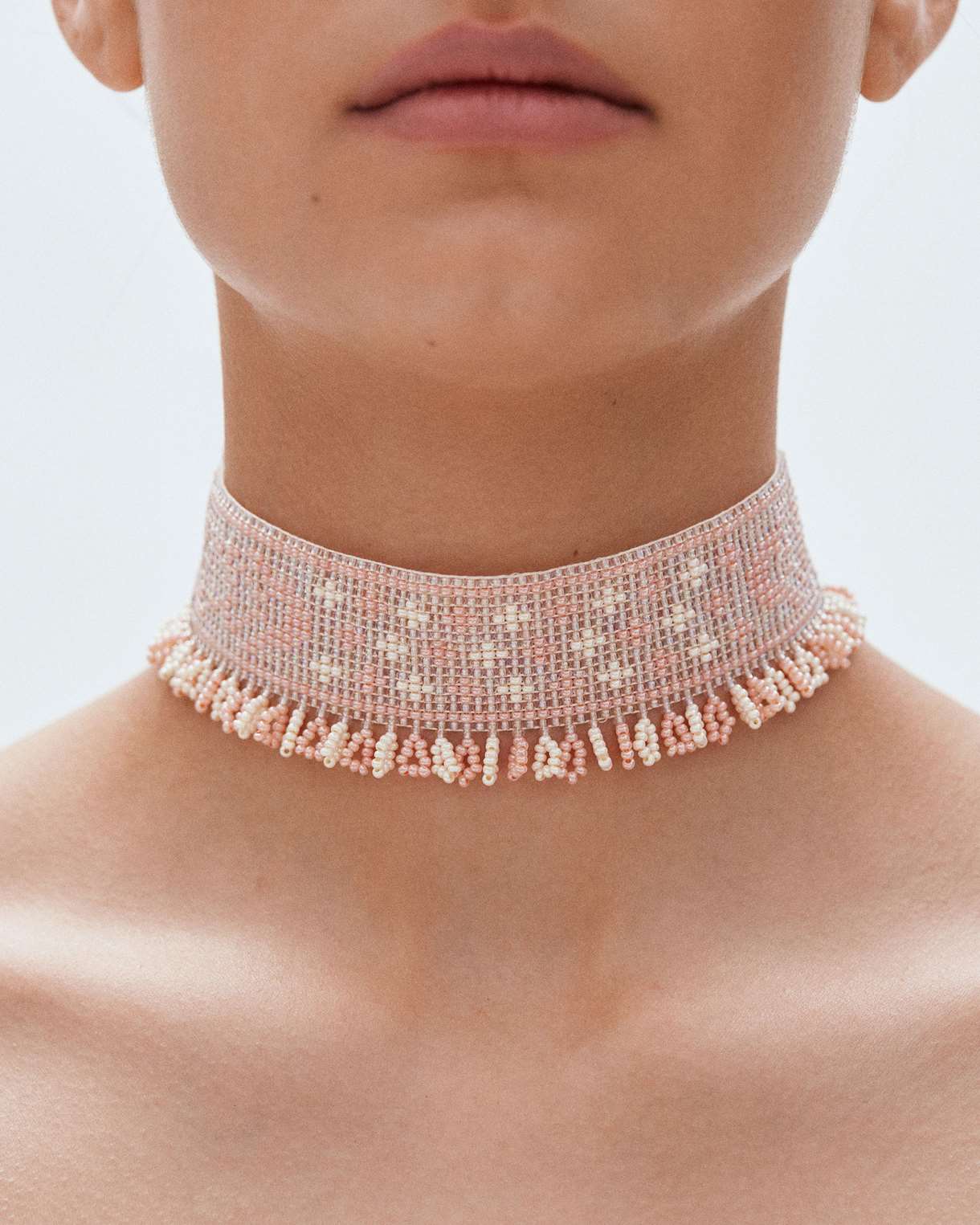 Mermaid Beaded Herdan (Choker)