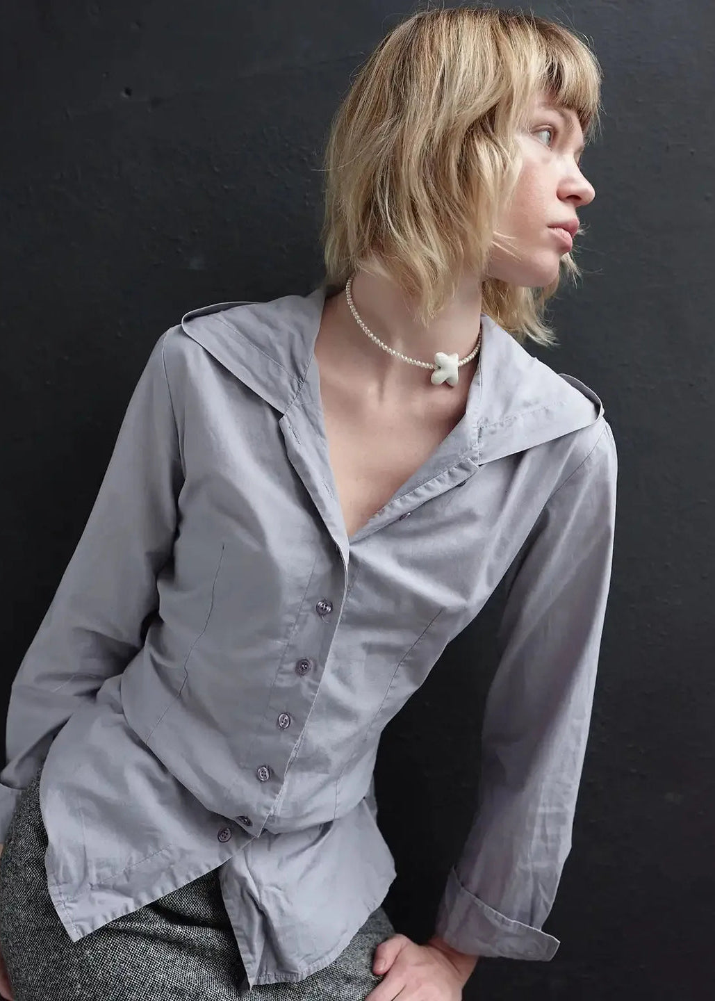 Намисто "Мирні" дрібні перли