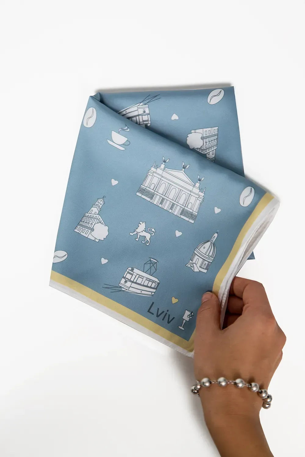 "My Lviv" Scarf (Sky blue)