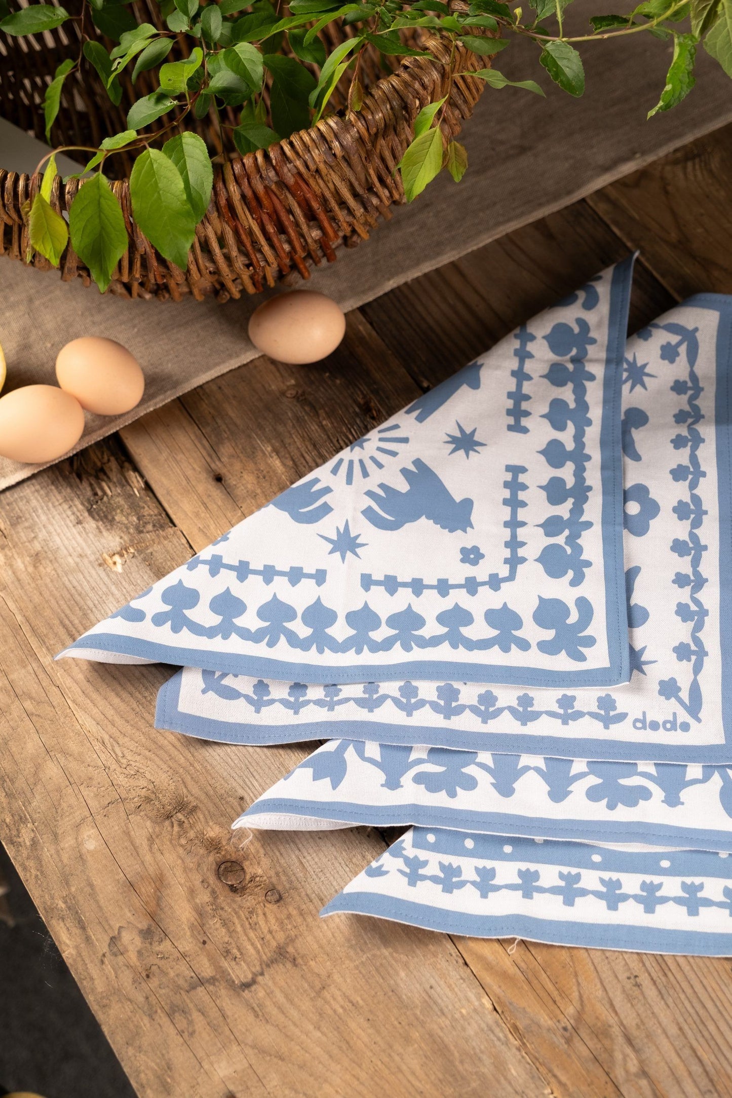 Textile Vytynanka Napkins