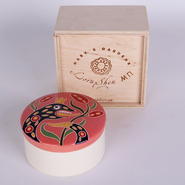 Ceramic casket "Zodiac ZviroKroot" Snake