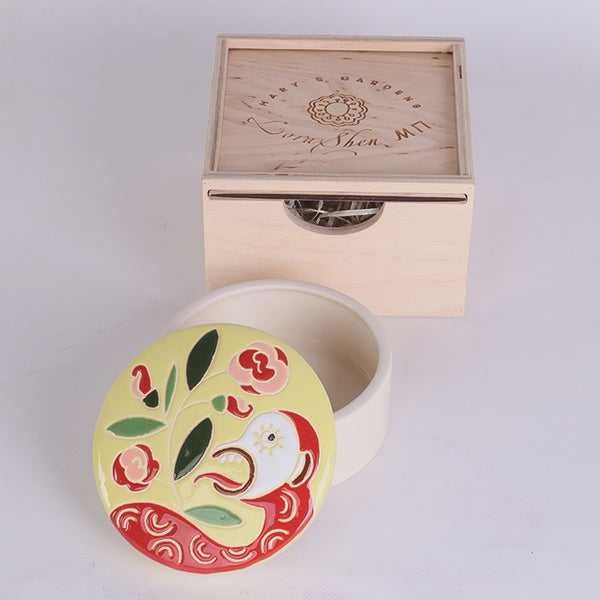 Ceramic box "Zodiac ZviroKroot" Monkey