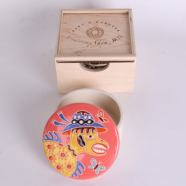 Ceramic box “Ancient Eagle”