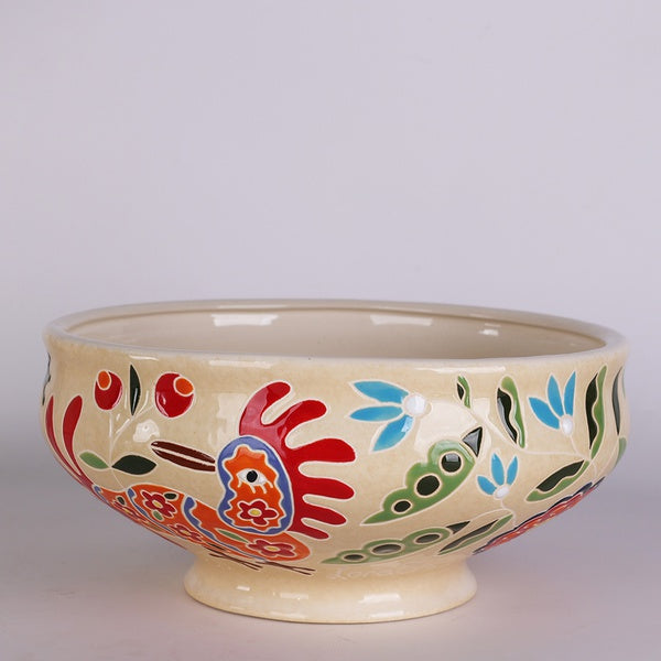 Makitra "Gardens of Mary" L colored