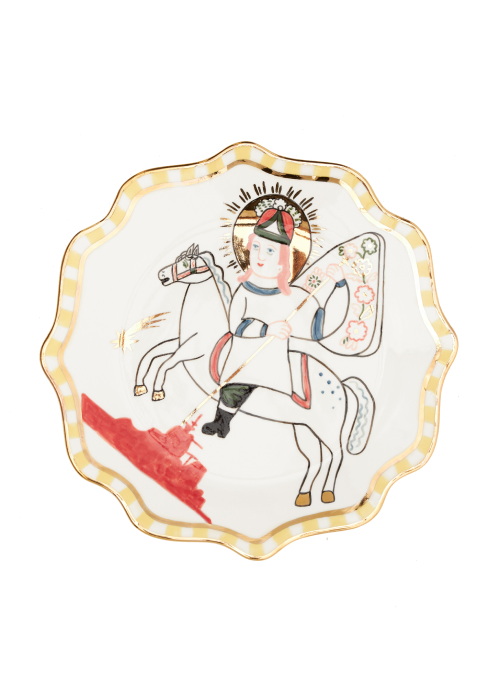 Freedom square Plate with St.George