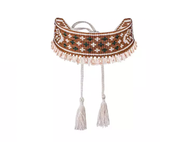 Mermaid Beaded Herdan (Choker)