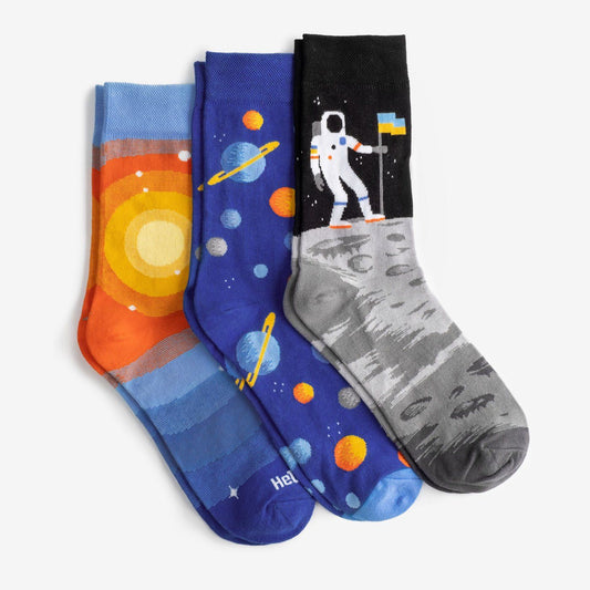 Socks "Space Oddity" set of 3