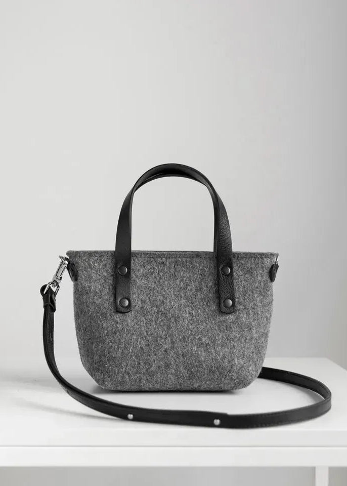 Crossbody Tote Bag S, Graphite
