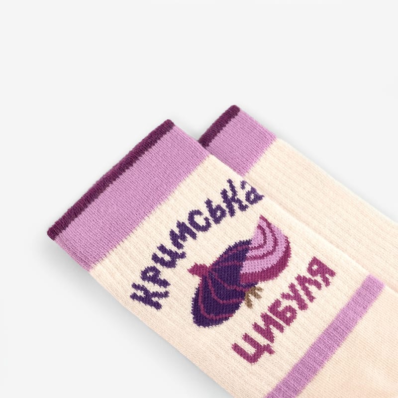 Crimean Onion Socks