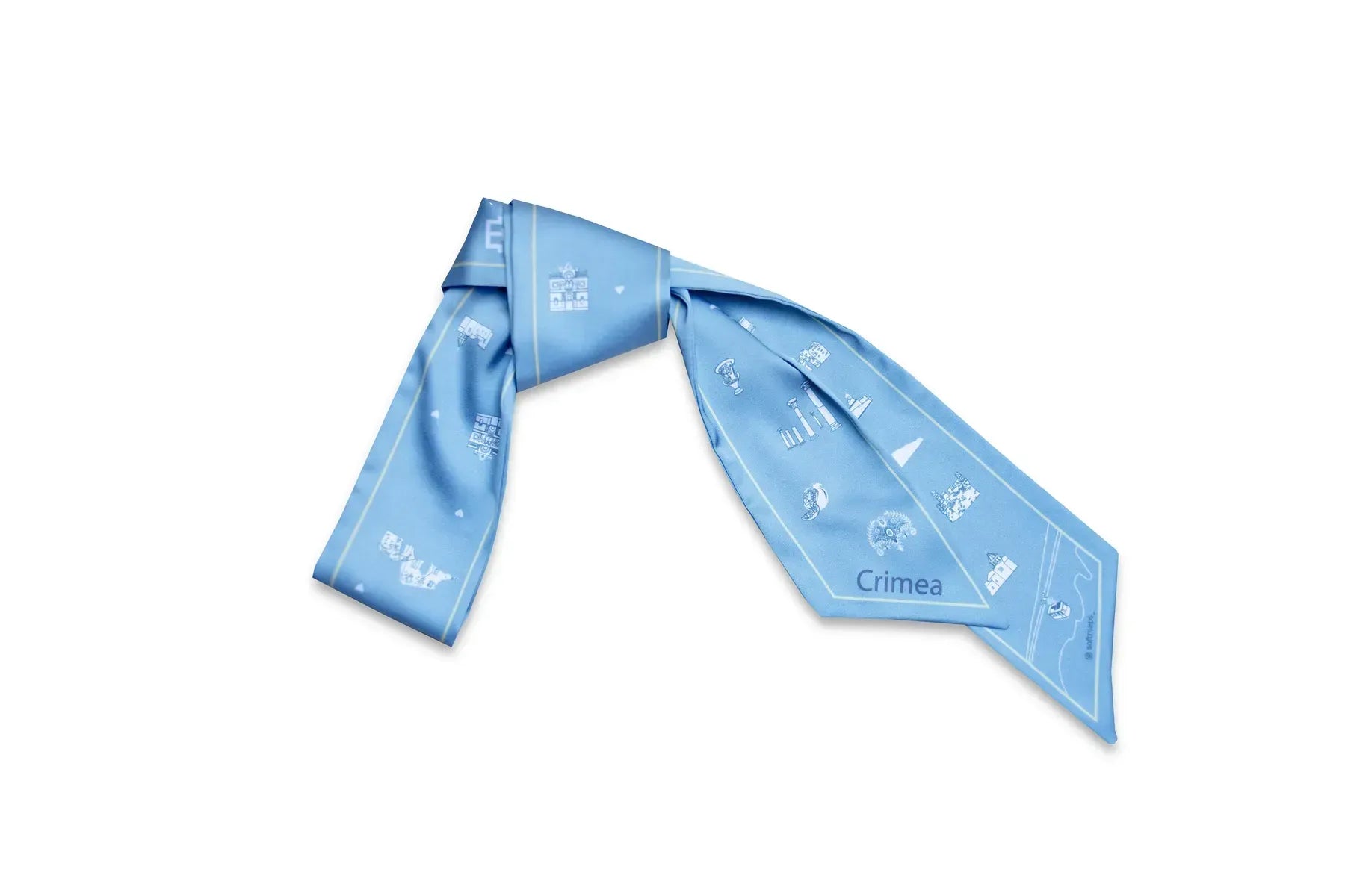 "My Crimea" Twilly (Sky blue)