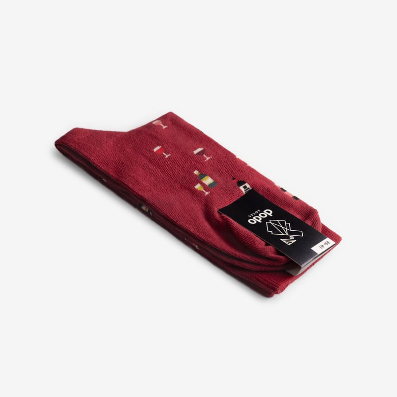 Wine Socks (red)